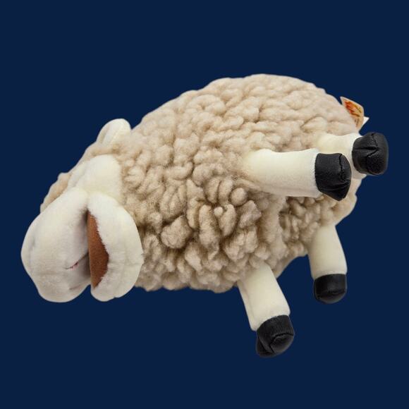 Vintage Folkmanis Hand Puppet Plush 15" Woolly Sheep Toy Use as Golf Club Cover - Picture 8 of 12